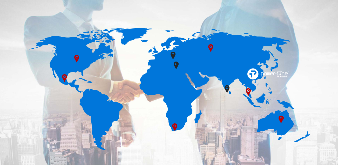 global dealer map of Power-Time